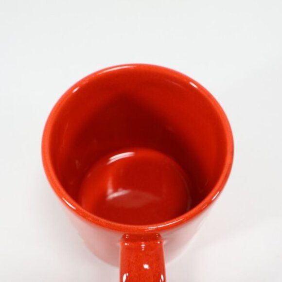 Vintage Waechtersbach Christmas Coffee Mug Tea Cup Candy Cane Red - Picture 5 of 6